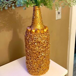 Decorative bling bottle